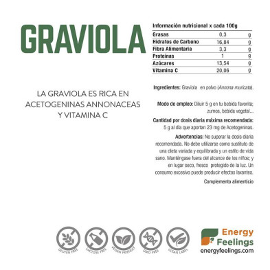 Graviola 150g - Energy Feelings
