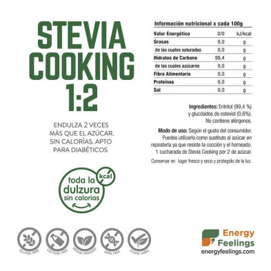 Stevia Cooking 200g - Energy Feelings