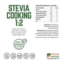 Stevia Cooking Xxl Pack 1kg - Energy Feelings