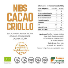 Cacao Criollo 200g - Energy Feelings