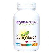 Enzymas Digestivas Vegetales 60 Cap - Sura Vitasan