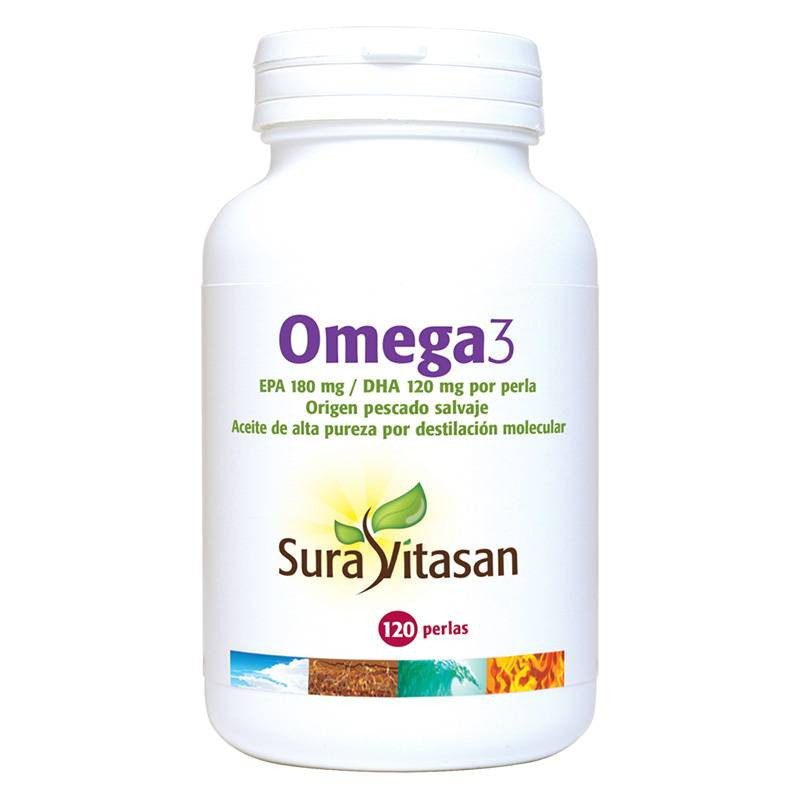 Omega 3 120 Perlas - Sura Vitasan