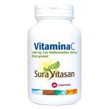Vitamina C 60 Comp 1000 Mg - Sura Vitasan