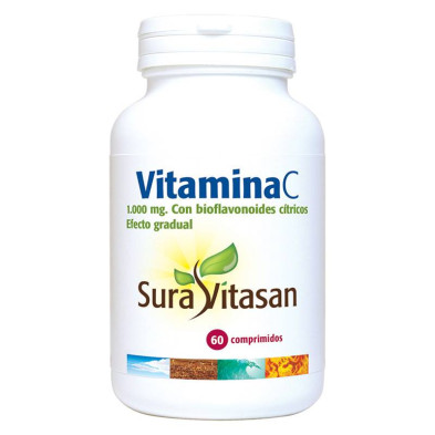 Vitamina C 60 Comp 1000 Mg - Sura Vitasan