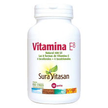 Vitamina E 60 Perlas 400ui - Sura Vitasan