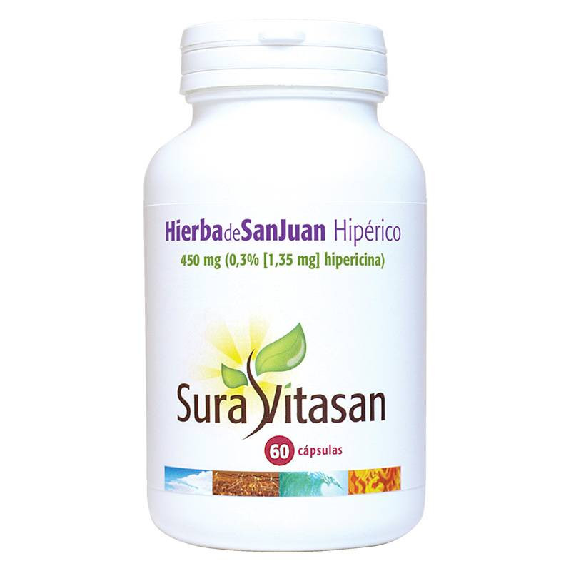 Hipérico Hierba De San Juan 60 Capsulas - Bienestar Natural Sura Vitasan Hipérico Hierba De San Juan 60 Capsulas - Bienestar Natural Sura Vitasan