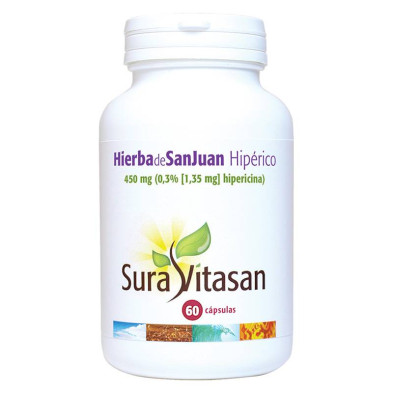 Hipérico Hierba De San Juan 60 Capsulas - Bienestar Natural Sura Vitasan Hipérico Hierba De San Juan 60 Capsulas - Bienestar Natural Sura Vitasan