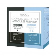 Pack Ampollas Ácido Hialurónico + Exfoliante Renewal Alfa Hidroxiacidos 24amp - Praxis