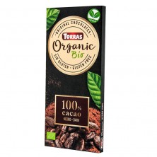 Chocolate Bio Negro 100% Cacao - Torras