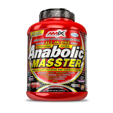 Carbohidratos Anabolic Masster 2,2kg. Fresa - Amix