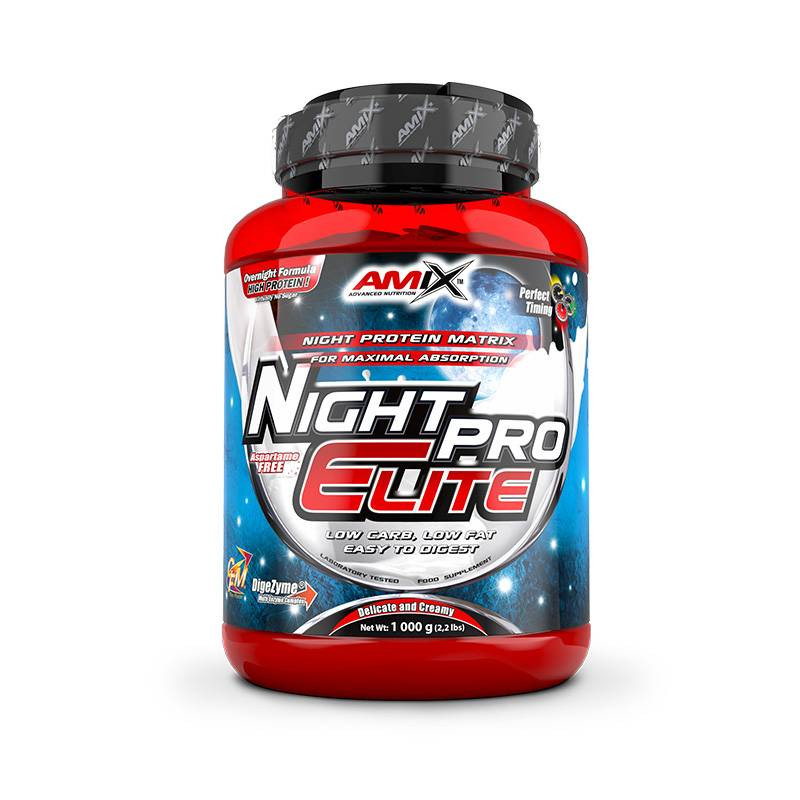 Nightpro Elite 1kg Chocolate - Proteína Amix Natural y Saludable Nightpro Elite 1kg Chocolate - Proteína Amix Natural y Saludable