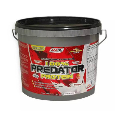 Proteína Predator 4kg Fresa - Amix: Nutrición Natural y Saludable Proteína Predator 4kg Fresa - Amix: Nutrición Natural y Saludable