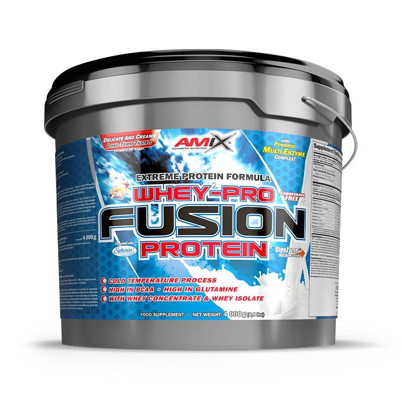 Proteína Whey Pure Fusion 4kg Vainilla - Amix
