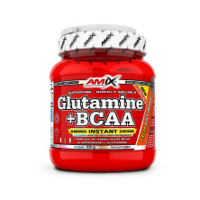 Glutamina+Bcaa (Aminoácidos) 530gr Naranja - Amix