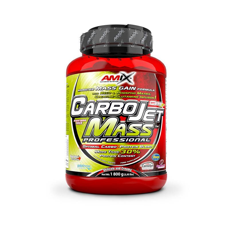 Carbojet Mass 1,80kg Fresa-Platano Amix - Energía y Salud Natural Carbojet Mass 1,80kg Fresa-Platano Amix - Energía y Salud Natural