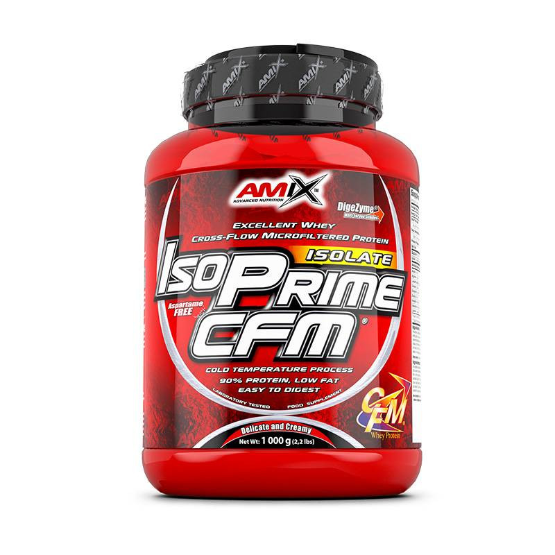 Amix Iso Prime Cfm Isolate 1kg Platano - Proteína Natural de Alta Calidad Amix Iso Prime Cfm Isolate 1kg Platano - Proteína Natural de Alta Calidad