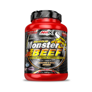 Proteína Monster Beef 1 Kg Fresa+Platano - Amix