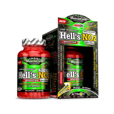 Hell´S N02 (Voluminizador Pre-Entreno) 100cap - Amix