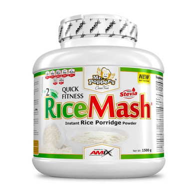 Harina de Arroz Ricemash Fresa Yogur 1500gr - Natural y Saludable - Amix Harina de Arroz Ricemash Fresa Yogur 1500gr - Natural y Saludable - Amix