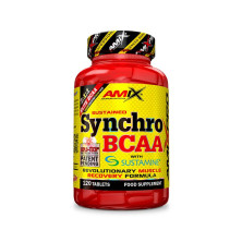 Aminoácidos Synchro Bcaa Plus Sustamine 120 Tabletas - Amix