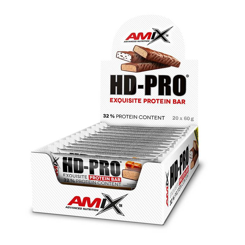 Barrita Hd Pro Protein 20x60gr Toffe/Choco - Amix: Nutrición Natural y Saludable