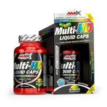 Multi Hd Liquid Caps Vitaminas Y Minerales 60cap - Amix