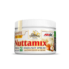 Crema Nuttamix Avellanas Proteica Choco Blanco 250 - Amix