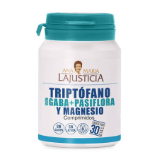 Triptófano + Gaba + Pasiflora + Magnesio 60comp - Ana Mª Lajusticia