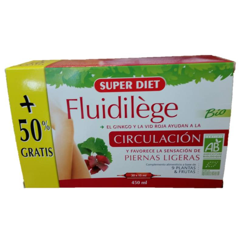 Fluidilege Bio +50% 15ml 20amp