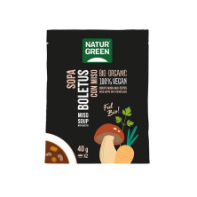 Sopa Boletus Con Miso Bio 40g - Naturgreen