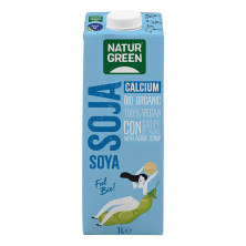 Bebida Soja Calcio Bio 1l - Naturgreen