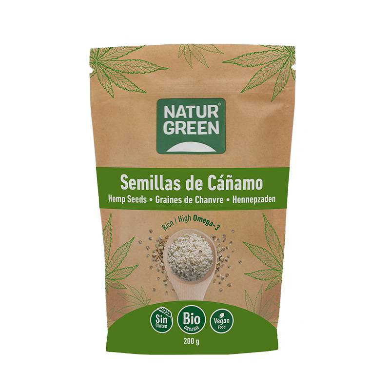 Semillas De Cañamo Bio 200g - Naturgreen