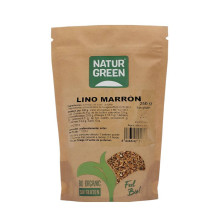 Lino Marron Bio 250g - Naturgreen