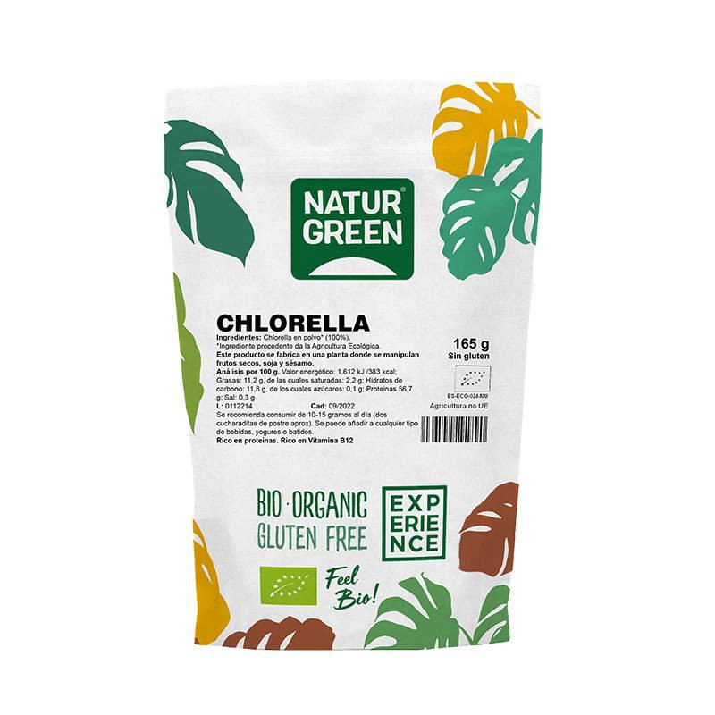 Chlorella Doypack 165g - Naturgreen