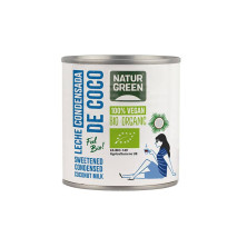 Leche Condensada Coco Bio Bote 210g - Naturgreen