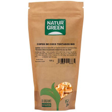 Chips Coco Tostados Salados Bio 125g - Naturgreen