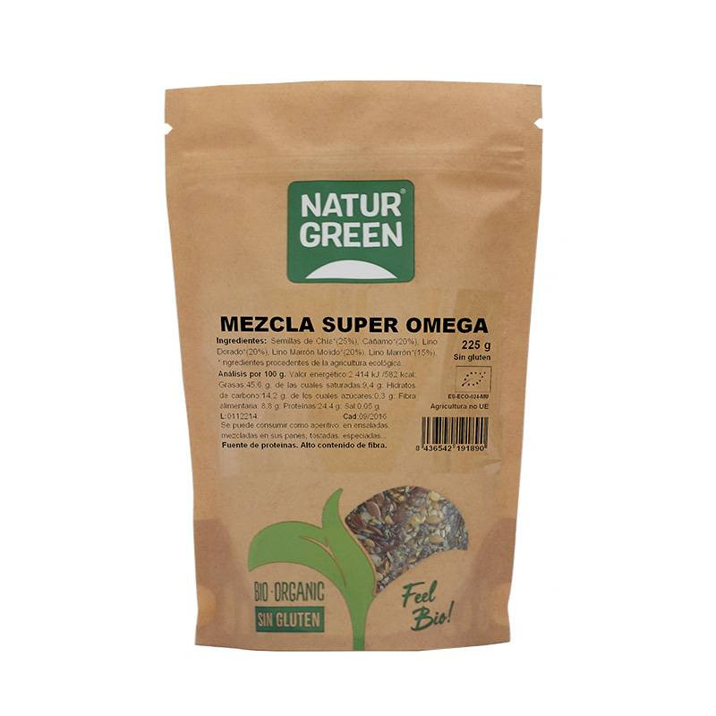 Mezcla Super Omega Bio 225g - Naturgreen