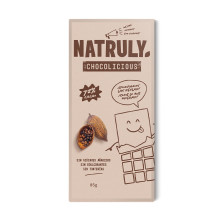 Tableta De Choco Negro 85g - Natruly