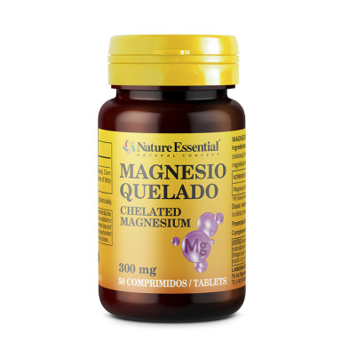 Magnesio Quelado 300mg 50comp - Nature Essential