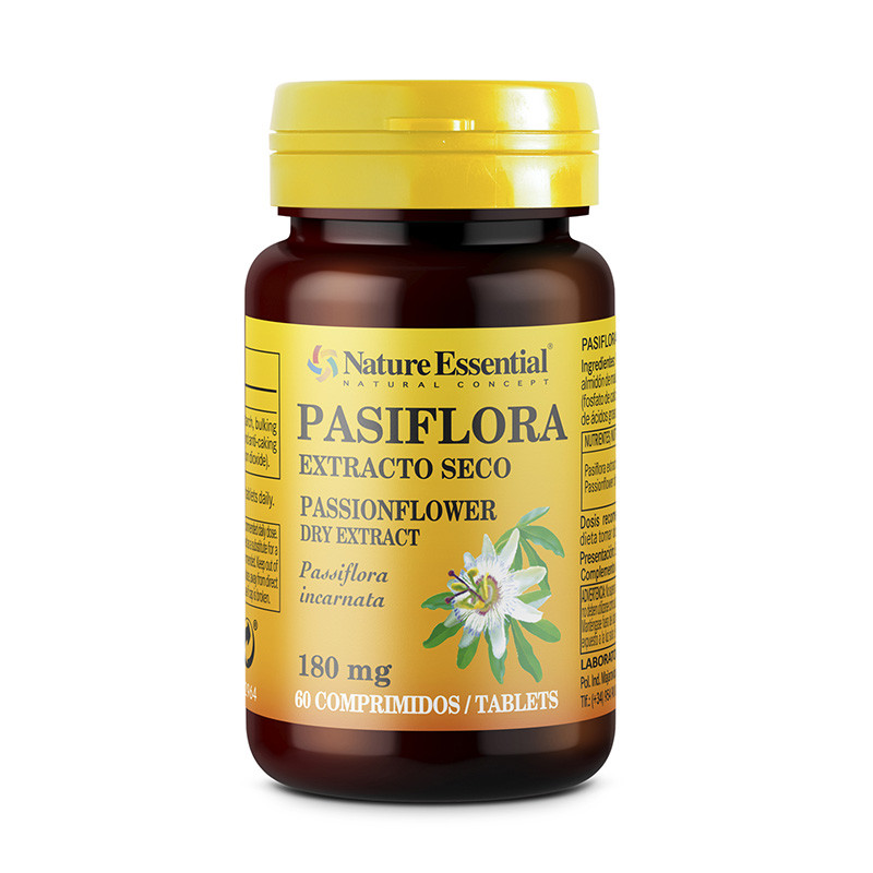 Pasiflora (Extracto Seco) 180mg 60comp - Nature Essential