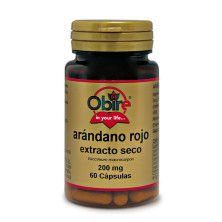 Arandano Rojo 5000mg (Extracto Seco) 200mg 60cap - Obire