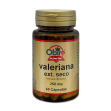 Valeriana 250mg 60cap (Extracto Seco) - Obire