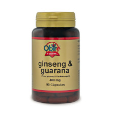 Ginseng + Guarana 400mg 90caps - Obire