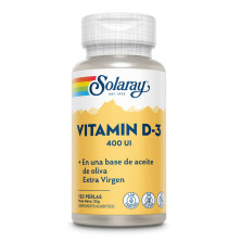 Vitamin D3 400ui 120per - Solaray
