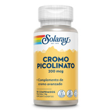 Cromo Picolinato 200mcg 50tab - Solaray
