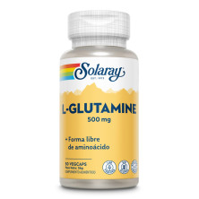 L Glutamine 500mg 50cap - Solaray