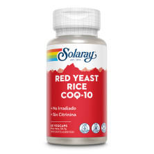 Red Yeast Rice Plus Q10 60cap - Solaray