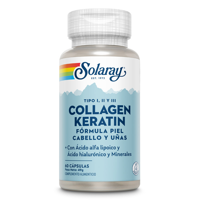 Collagen Keratin 60cap - Solaray
