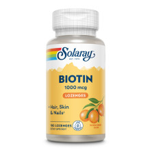 Biotin 1000mcg 100comp Sublinguales - Solaray