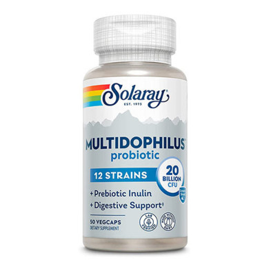 Multidophilus 12 50cap Vegetales - Solaray